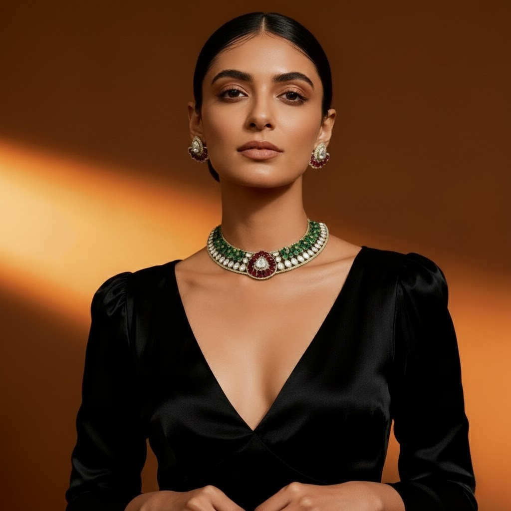 Emerled Traditional Necklace