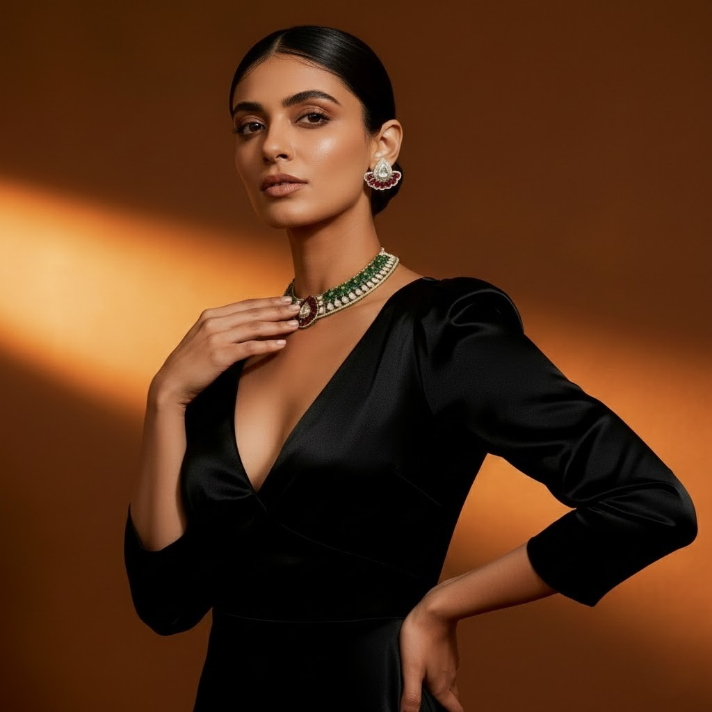 Emerled Traditional Necklace