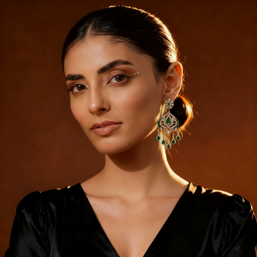 Grand Traditional Chandelier Earring