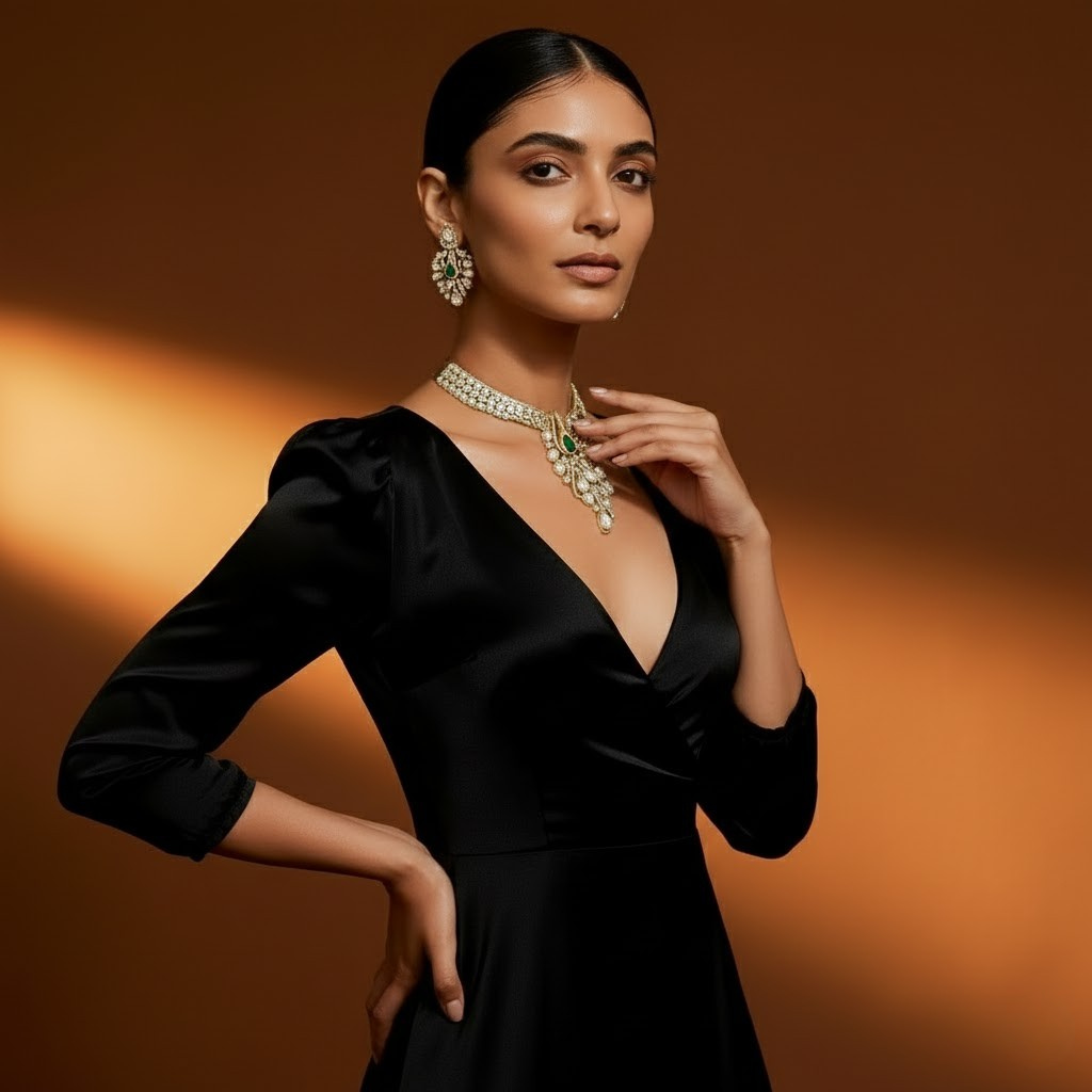 Peacock Necklace Set