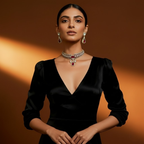 Crimson Royal Chokar Set