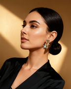 Traditional Peacock Inspired Earring