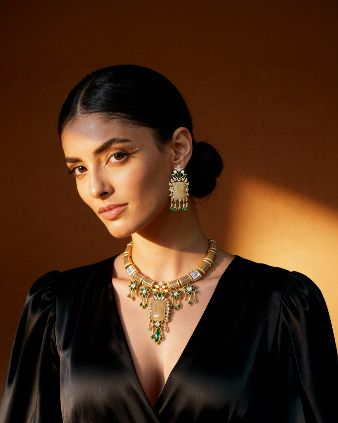 Royal Kundan Heritage Necklace Set