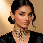 Luxrious Bridal Chokar Necklace Set