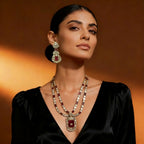 Heritage Inspired Long Necklace Set