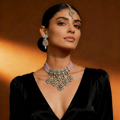 Anitique Vicitorian Style Necklace Set